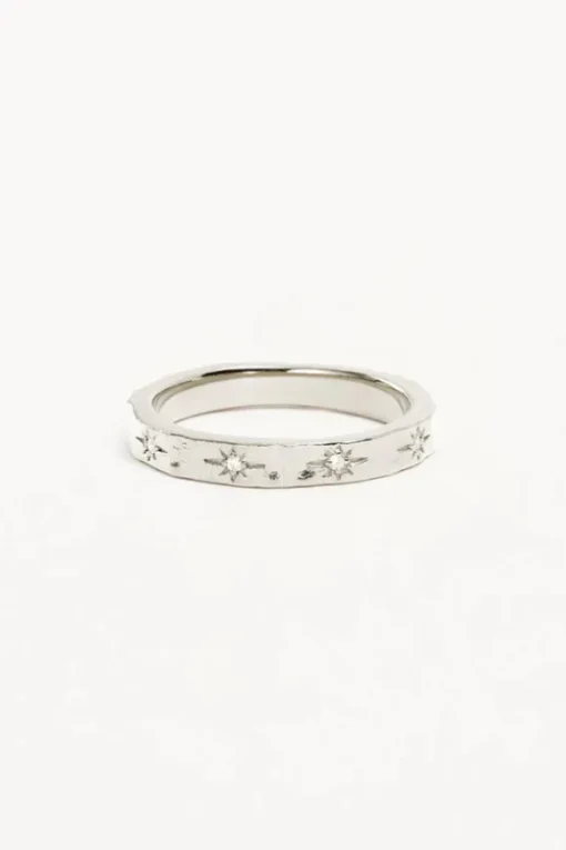 Sterling Silver Stardust Ring