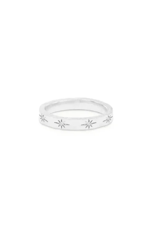 Sterling Silver Stardust Ring