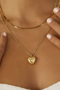 Sylvia Gold Snake Chain Necklace