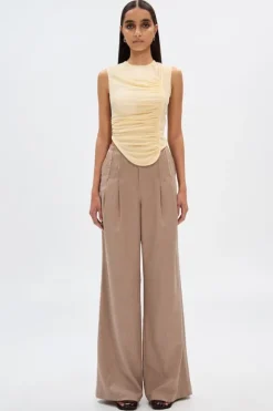 The 'Sierra' Mesh Top Butter