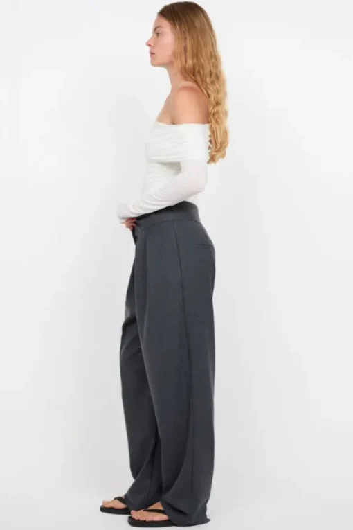 Tillie Drape Top White