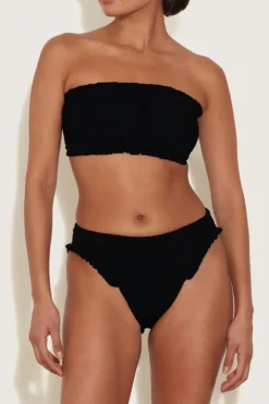 Tracey Frill Bikini Black/Black