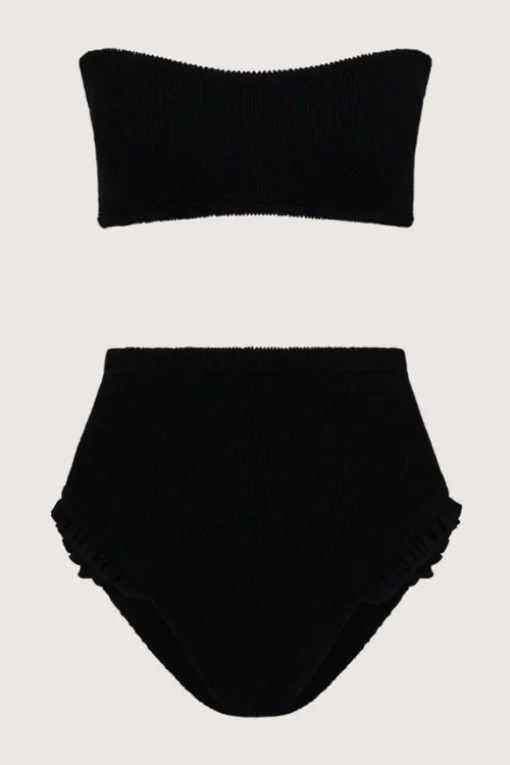 Tracey Frill Bikini Black/Black