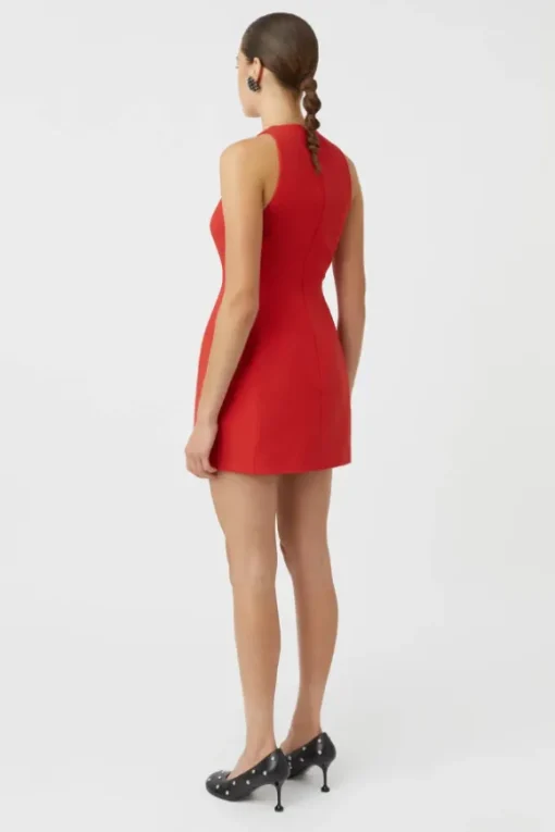 Vista Mini Dress Scarlet