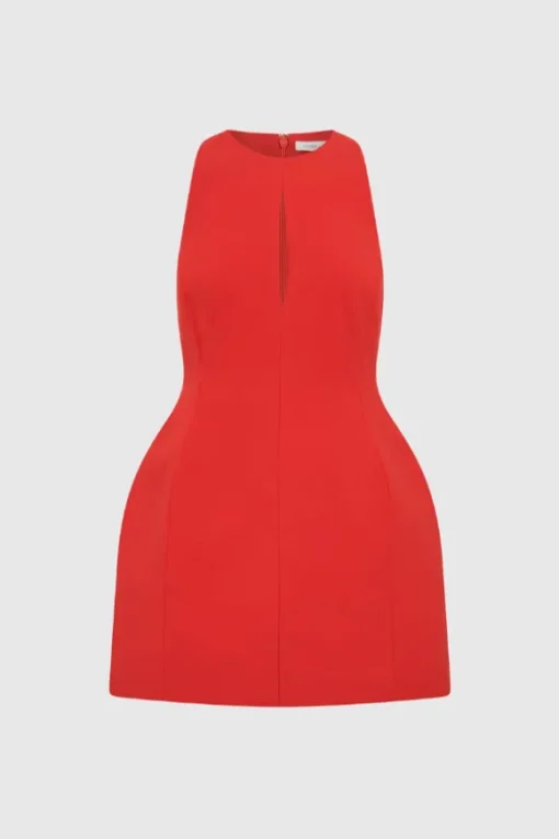Vista Mini Dress Scarlet