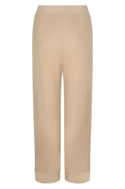 Waffle Straight Leg Pant Coffee
