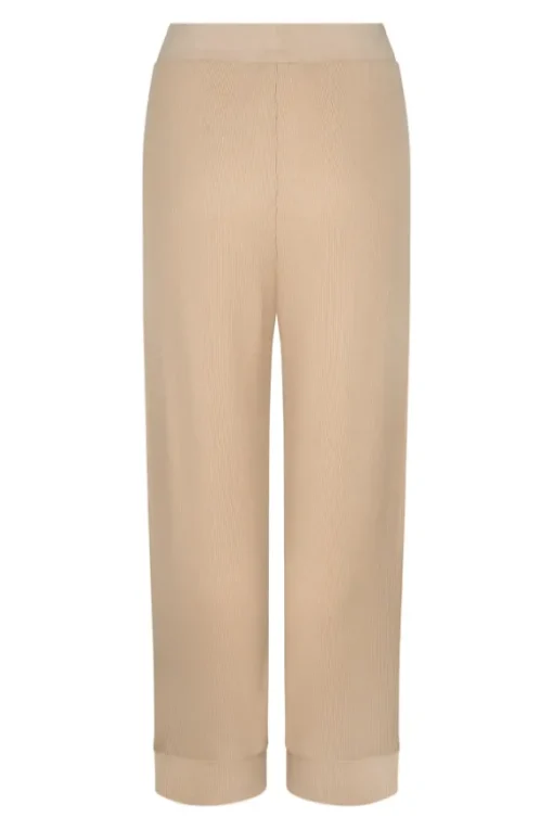 Waffle Straight Leg Pant Coffee