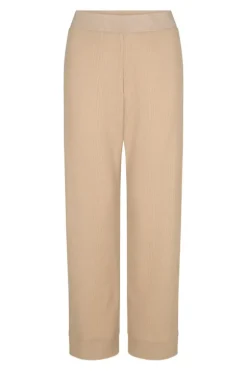 Waffle Straight Leg Pant Coffee