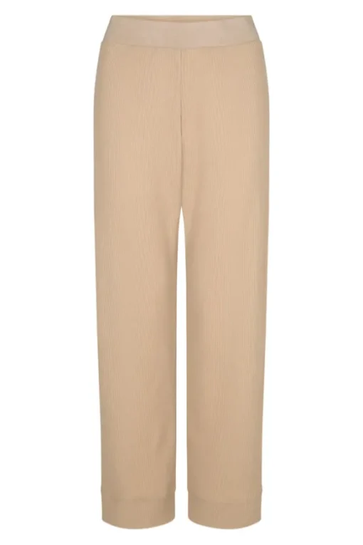 Waffle Straight Leg Pant Coffee