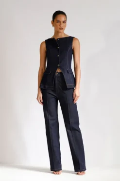 Zuri Pant Indigo