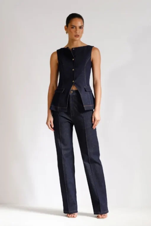 Zuri Pant Indigo