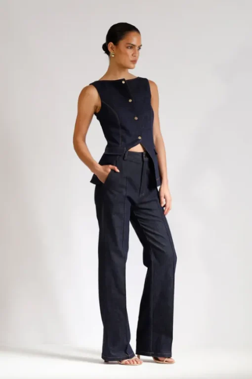 Zuri Pant Indigo