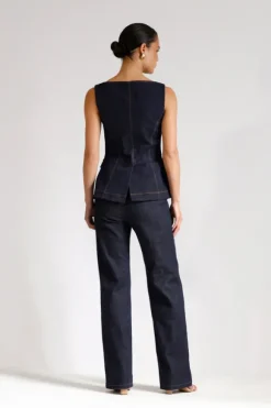 Zuri Pant Indigo
